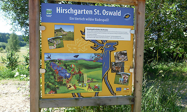 Hirschgarten St. Oswald - Ein tierisch wilder Badespaß!